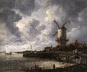 Jacob van Ruisdael, The Windmill at Wijk bij Duurstede